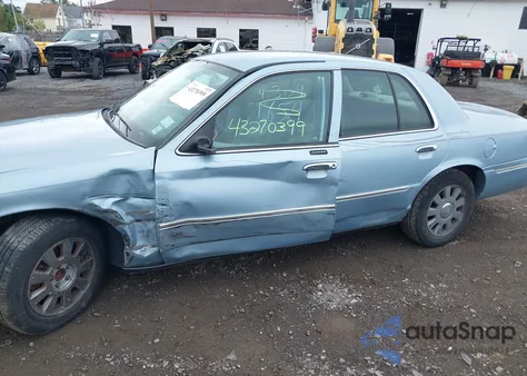 2005 Mercury Grand Marquis Ls/Lse from USA, damaged, VIN 2MEHM75W25X659198